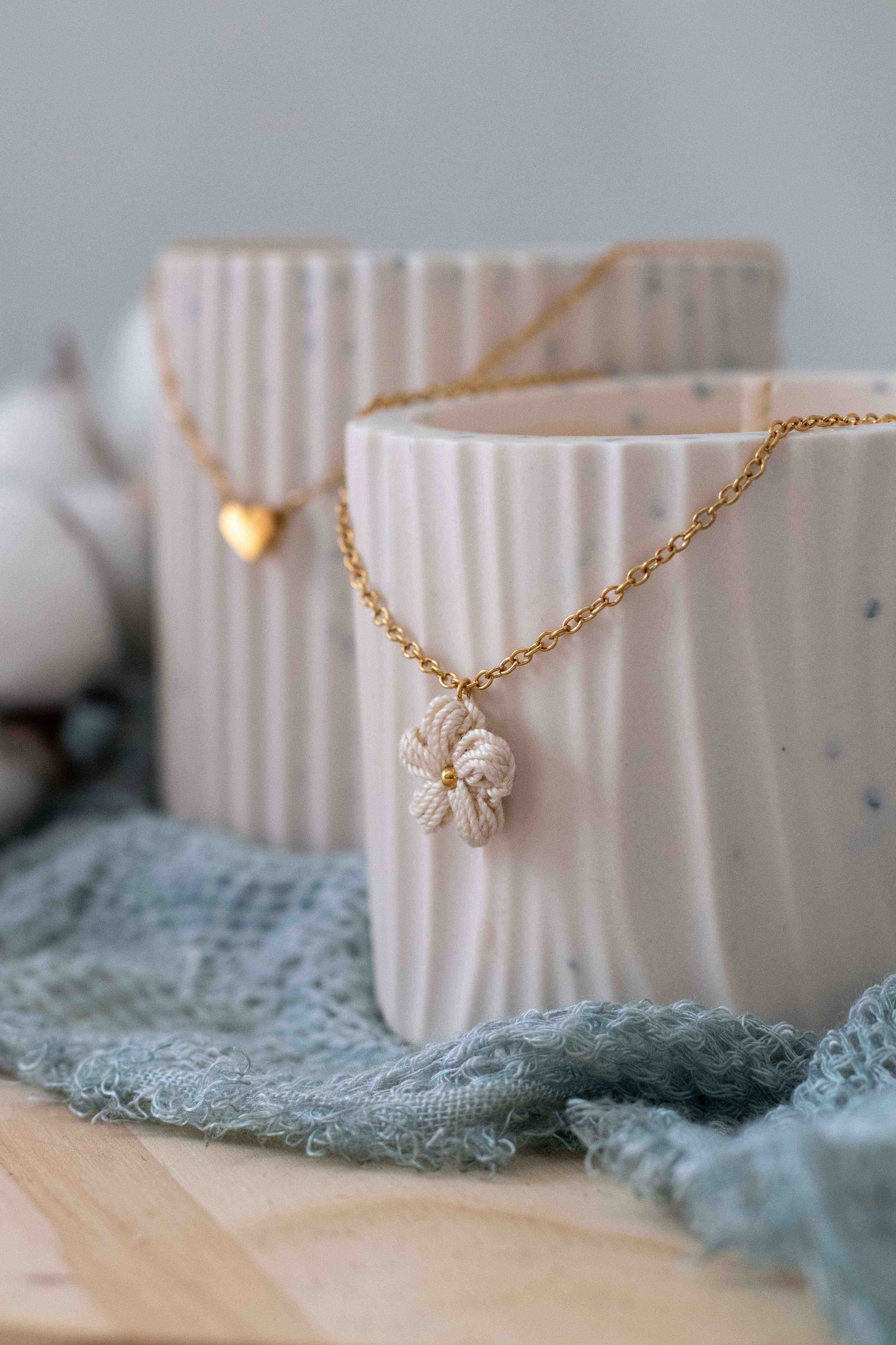 Bougie Bijoux Collier, Collection Éclat